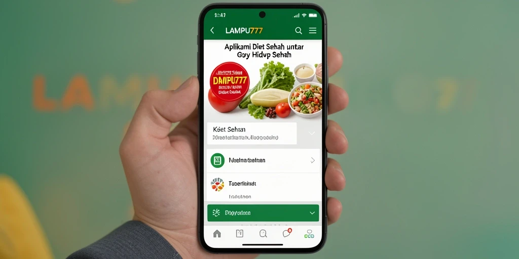 Antarmuka LAMPU777 yang intuitif dan mudah digunakan.