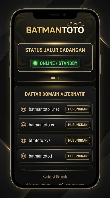 Tampilan link alternatif batmantoto